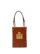 Oscar De La Renta Alibi Leather Bag - Brown