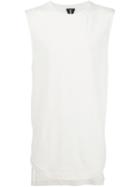 Publish Curved Hem Tank Top, Men's, Size: M, Nude/neutrals, Cotton/polyester