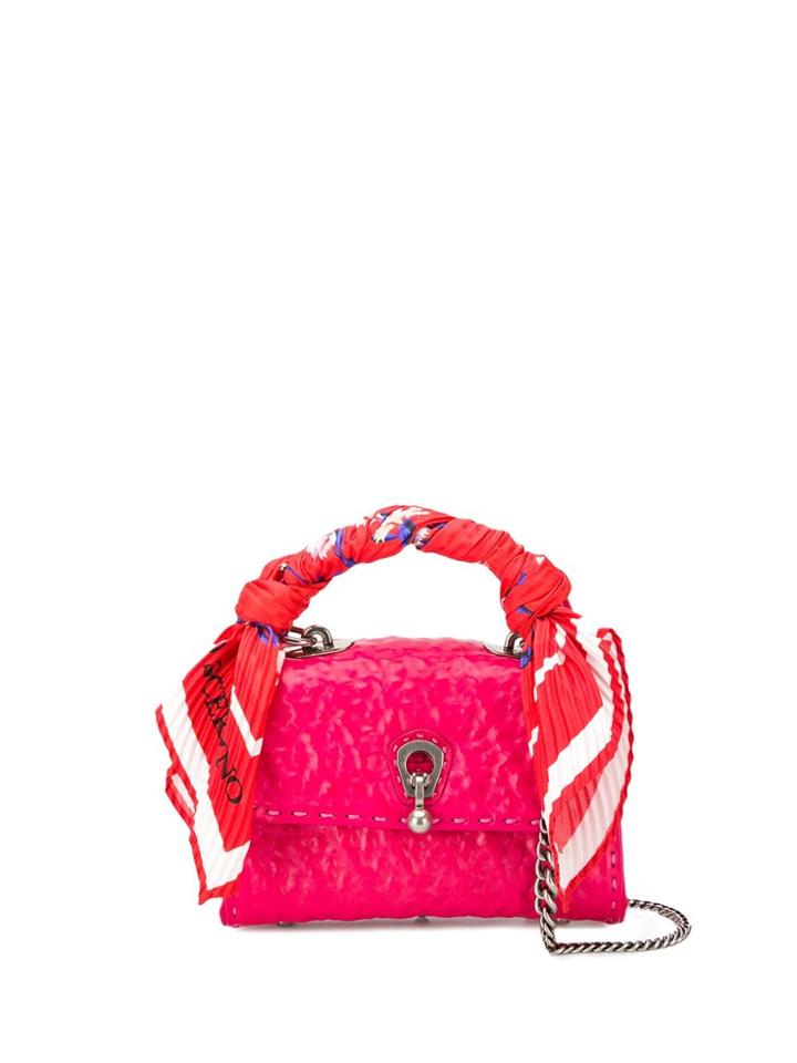 Ermanno Scervino Scarf Handle Mini Bag - Pink