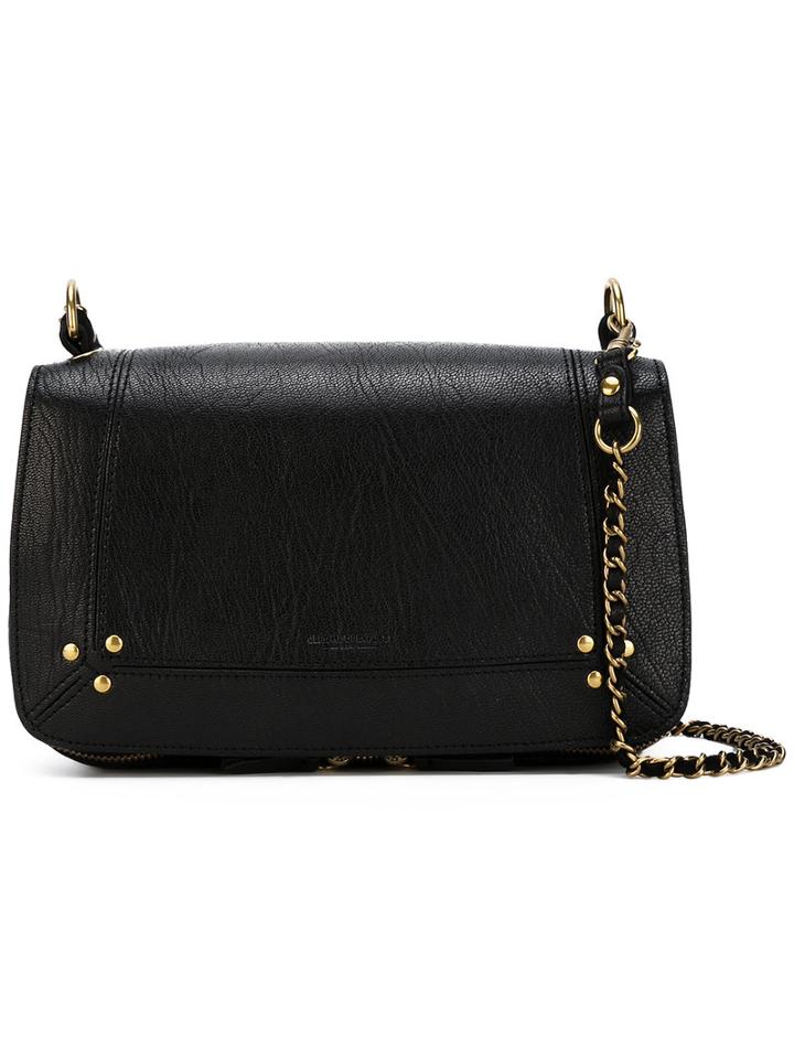 Jérôme Dreyfuss Bobi Shoulder Bag, Women's, Black, Cotton/goat Skin
