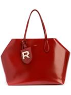 Rochas Logo Tote Bag - Red