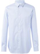 Comme Des Garçons Shirt 'forever' Stripe Shirt, Men's, Size: Small, Blue, Cotton