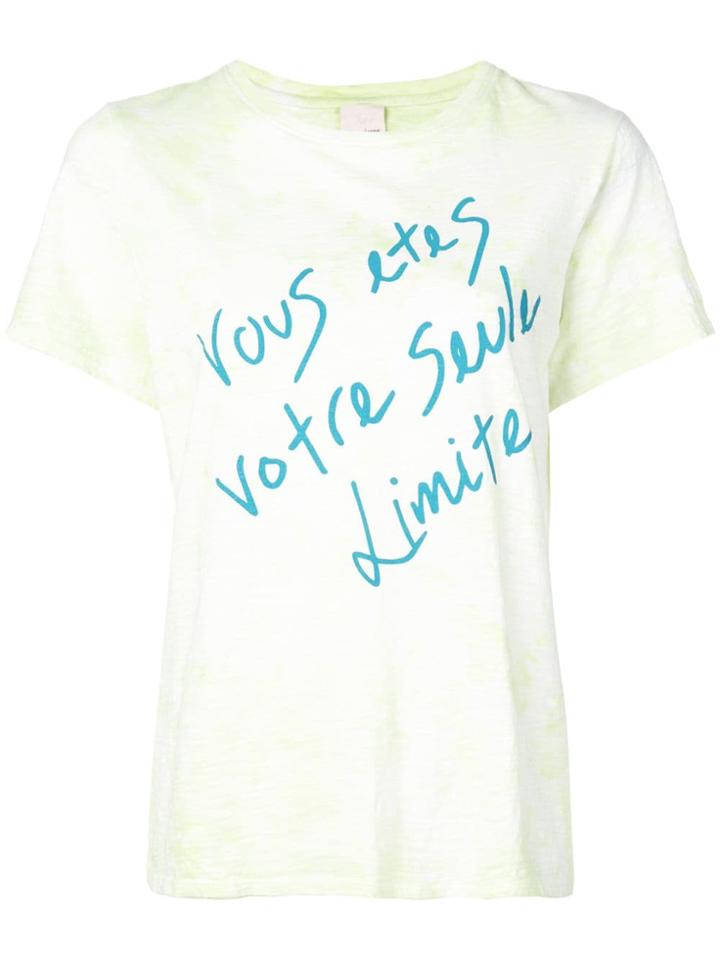 Cinq A Sept Printed T-shirt - Green