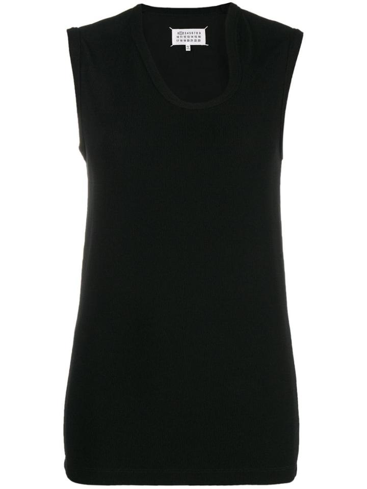 Maison Margiela Sleeveless Tank Top - Black