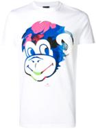 Ps Paul Smith Printed Monkey T-shirt - White