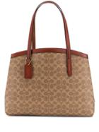 Coach Charlie Carryall 40 In Signature Canvas - Brown