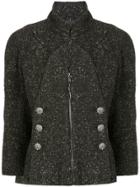 Chanel Pre-owned Double Breasted Tweed Jacket - Black