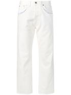 Maison Margiela Straight Leg Jeans - White