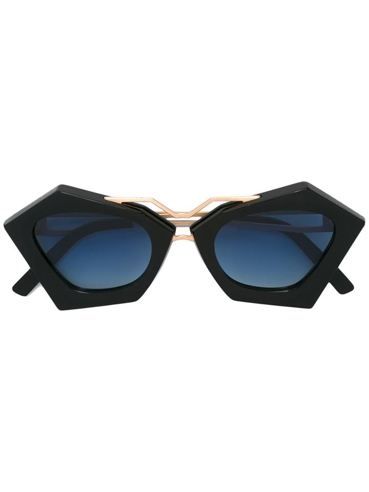 Kyme 'frida' Sunglasses - Black