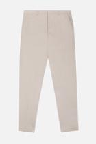 Ami Alexandre Mattiussi Carrot-fit Trousers, Men's, Size: 36, Nude/neutrals, Cotton