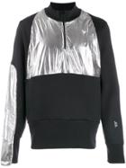 Oakley By Samuel Ross Henley Colour Block Sweatshirt - Black