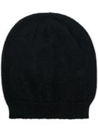 Rick Owens - Beanie - Men - Polyamide/alpaca - One Size, Black, Polyamide/alpaca