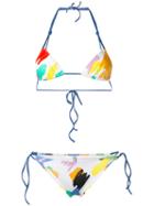 Sian Swimwear - Zena Bikini Set - Women - Polyamide/spandex/elastane - L, White, Polyamide/spandex/elastane