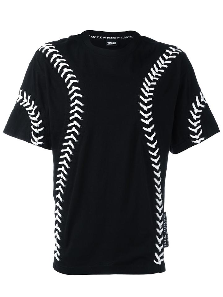Ktz 'baseball' T-shirt - Black