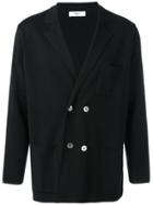 Fashion Clinic Timeless Double Breasted Cardigan - Black