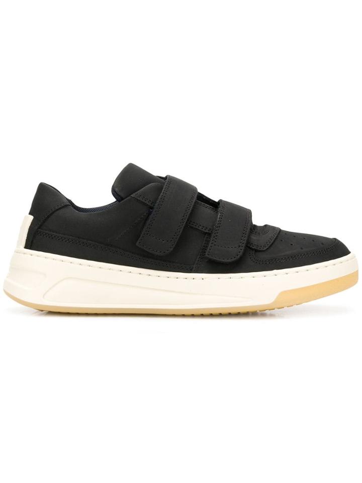 Acne Studios Steffey Nubuk Sneakers - Black