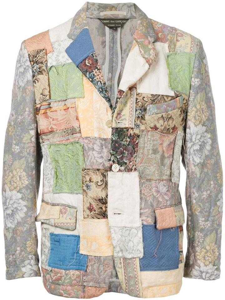 Comme Des Garçons Pre-owned Tapestry Patchwork Blazer - Multicolour