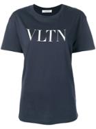 Valentino Logo Printed T-shirt - Blue