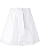 Dsquared2 A-line Skirt, Women's, Size: 40, White, Cotton/spandex/elastane