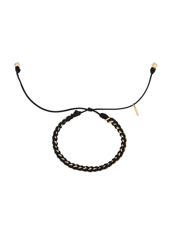 Hues Mini Link Bracelet - Black