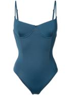 Onia - Isabella Swimsuit - Women - Nylon/spandex/elastane - Xs, Blue, Nylon/spandex/elastane