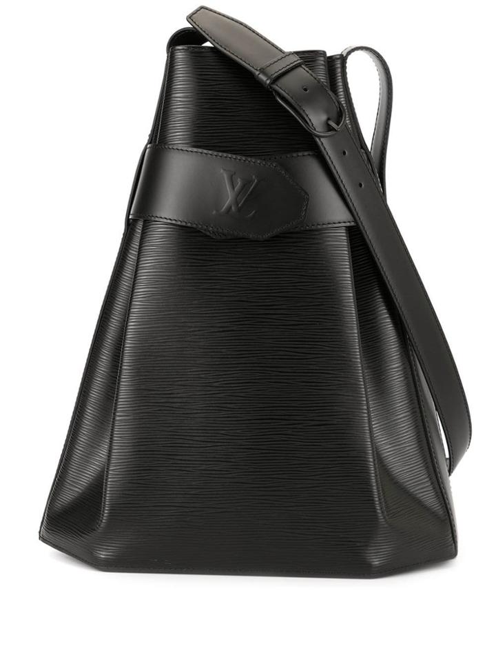Louis Vuitton Vintage Sac Depaule Gm Bucket Bag - Black