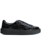 Fenty X Puma Creeper Cracked Sneakers - Black