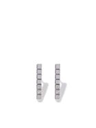 Chopard 18kt White Gold Ice Cube Pure Diamond Earrings - Fairmined