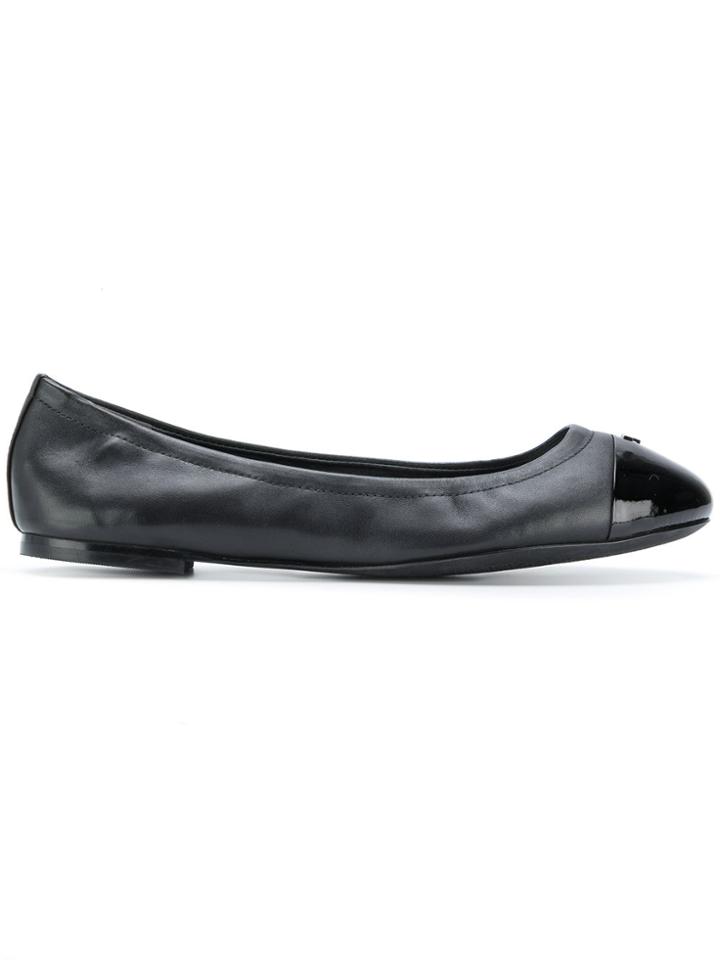 Tory Burch Jolie Ballerina Shoes - Black