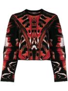 Alexander Mcqueen Printed Blouse - Black