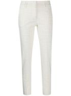 Piazza Sempione Tapered Check Trousers - Neutrals