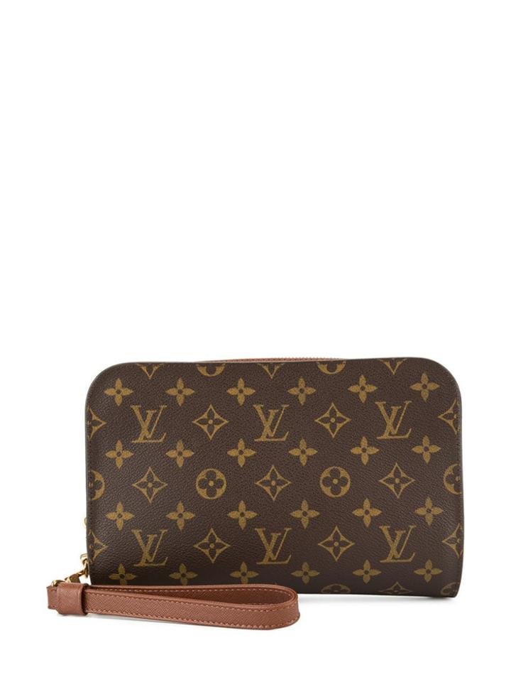 Louis Vuitton Vintage Orsay Clutch - Brown