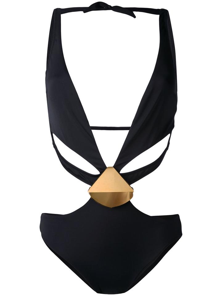 Moeva - Linda Swimsuit - Women - Polyamide/spandex/elastane - S, Black, Polyamide/spandex/elastane