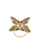 Astley Clarke Emperor Moth Ring - Metallic