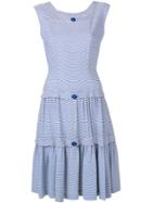William Vintage Striped Dress - Blue