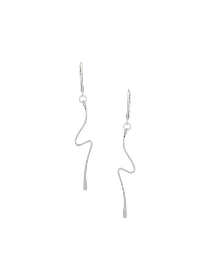 Petite Grand Open Road Earrings - Metallic