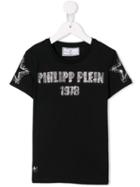 Philipp Plein Junior Stars T-shirt - Black