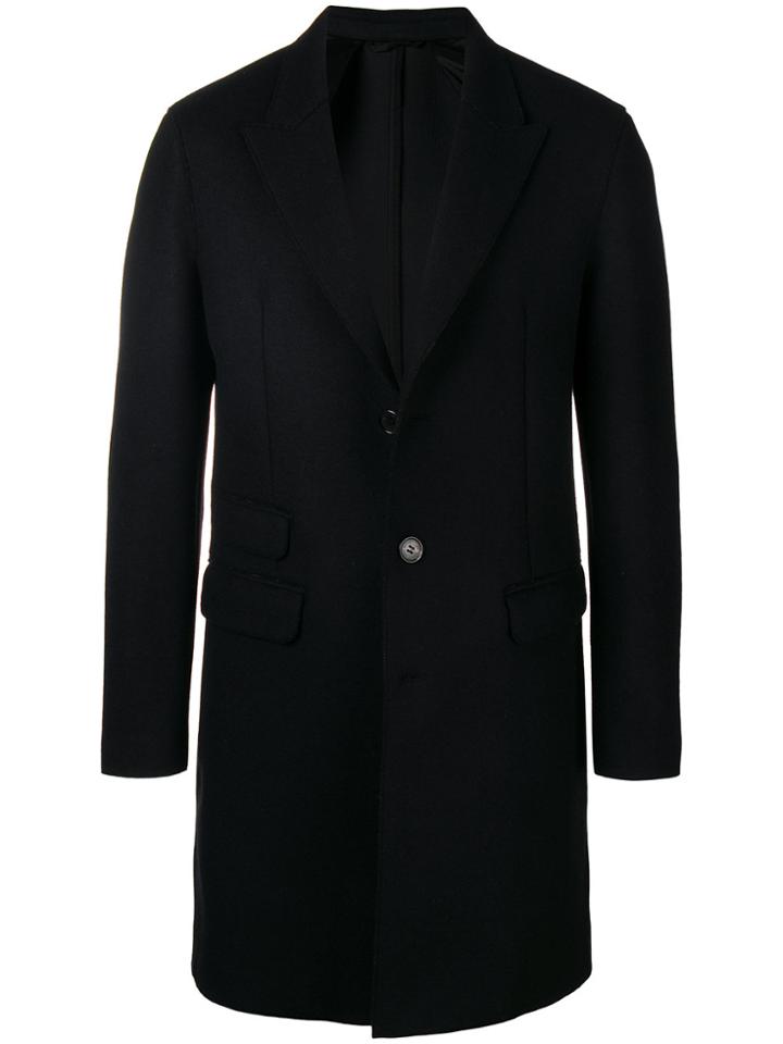 Neil Barrett Double-breasted Coat - Black