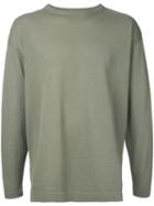 En Route - Plain Knitted Sweater - Men - Paper/nylon - 3, Green, Paper/nylon
