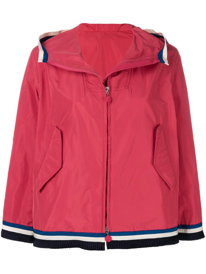 Moncler Hooded Jacket - Red