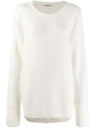 The Row Oversized Fit Jumper - White