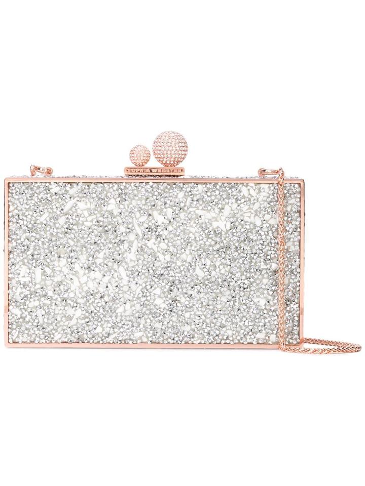Sophia Webster Clara Box Clutch - Metallic