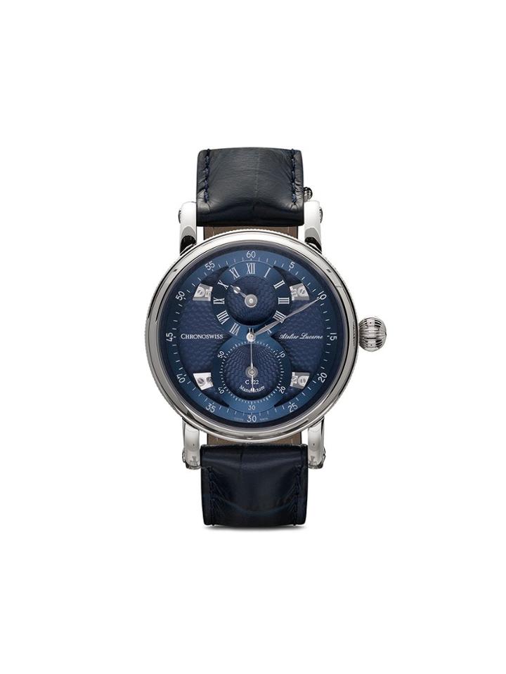 Chronoswiss Flying Regulator Manufacture 40mm - Blue