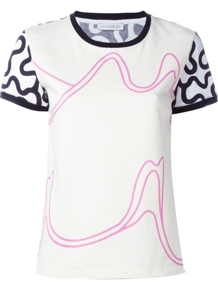 J.w.anderson All-over Print T-shirt
