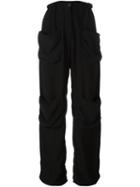 J.w.anderson Multi-pocket Trousers, Women's, Size: 8, Black, Polyester