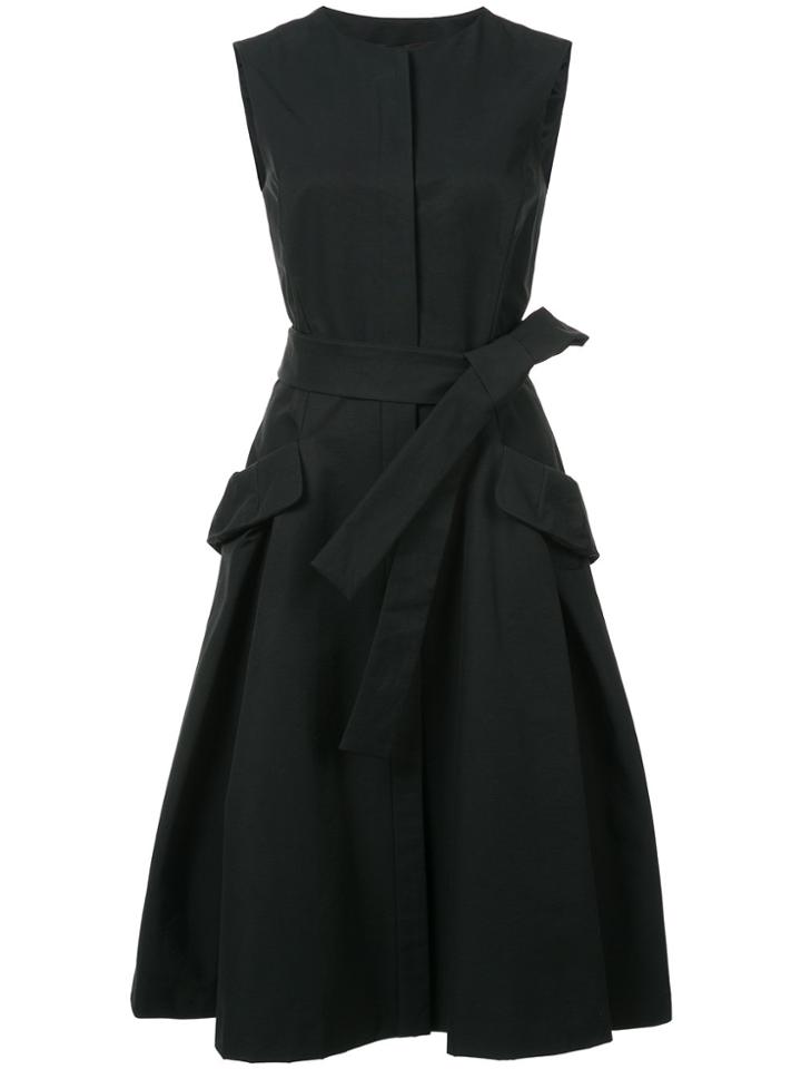 Carolina Herrera Tie-waist Dress - Black
