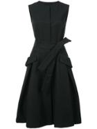 Carolina Herrera Tie-waist Dress - Black