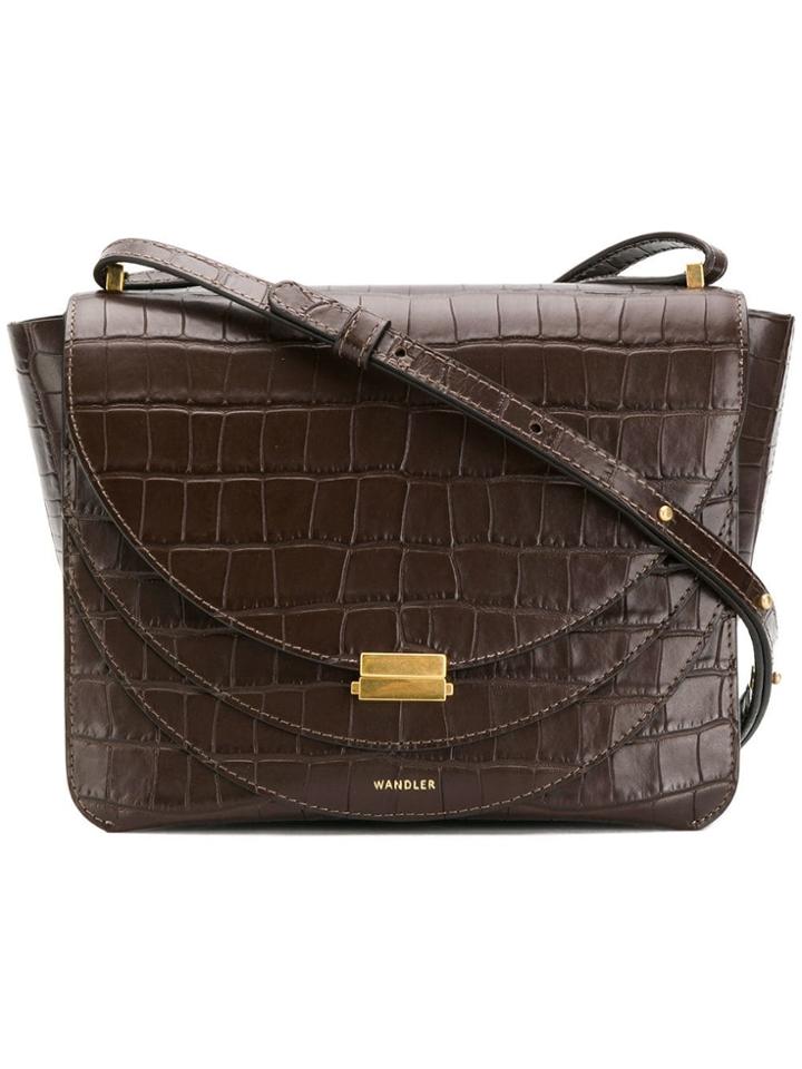 Wandler Luna Shoulder Bag - Brown