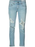 Rag & Bone /jean Distressed Jeans, Women's, Size: 28, Blue, Cotton/polyurethane