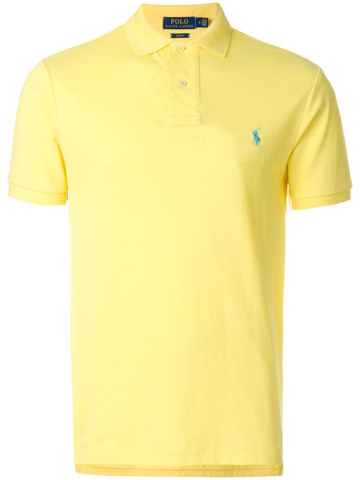 Polo Ralph Lauren Slim-fit Polo Shirt - Yellow & Orange